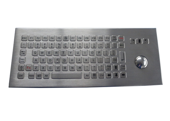 IP68 مقاوم للماء التخريب لوحة المفاتيح المعدنية الصناعية مع كرة التتبع