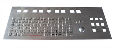 لوحة المفاتيح الصناعي حسب الطلب مع لوحة المفاتيح كرة التتبع الفولاذ المقاوم للصدأ الميكانيكية مقاوم للماء
