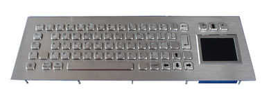 IP65 الفولاذ برايل كشك لوحة المفاتيح للماء مع لوحة اللمس، 68 مفاتيح
