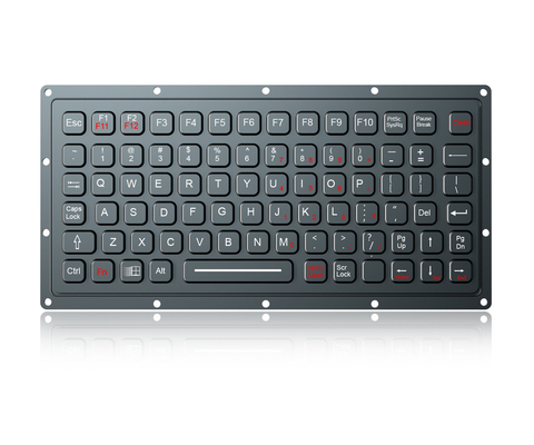 لوحة المفاتيح الصناعية السيليكونية الخفيفة الوزن المدمجة IP65