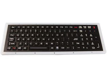 لوحة المفاتيح العسكرية الخلفية الصناعية 100 مفاتيح IP67 مقاوم للماء مع لوحة المفاتيح الرقمية / مفاتيح FN