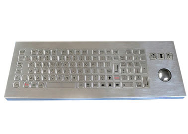 لوحة المفاتيح الصناعية سطح المكتب المعادن الصناعية مع تراكبال 800DPI 101 مفاتيح