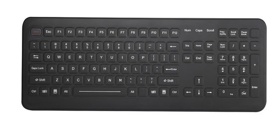 سيليكون المطاط PS2 12FN مفاتيح لوحة المفاتيح الرقمية وعرة
