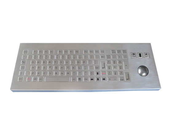 IP65 لوحة المفاتيح المعدنية الصناعية مع مفاتيح رقمية مع كرة التتبع