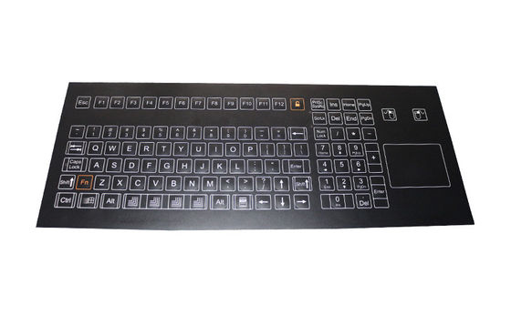 لوحة مفاتيح غشاء صناعية بإضاءة خلفية قابلة للغسل مع مفتاح OMRON
