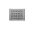 20 مفتاحًا IP65 لوحة مفاتيح معدنية مفرطة الصدمات بيزو للوحة مفاتيح آلة البنك