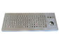 لوحة المفاتيح الصناعية سطح المكتب المعادن الصناعية مع تراكبال 800DPI 101 مفاتيح