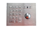 جهاز تأشير كرة التتبع من الفولاذ المقاوم للصدأ للتخريب مع لوحة مفاتيح رقمية متكاملة