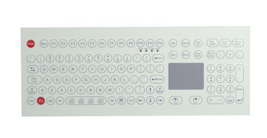 108 مفاتيح IP65 الصناعية غشاء لوحة المفاتيح لوحة الأعلى تركيب