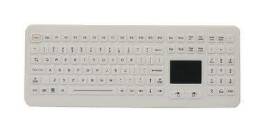 سطح المكتب IP68 الصف الطبية المطاط للماء لوحات المفاتيح مع لوحة اللمس مع USB