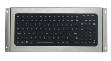 119 مفاتيح لوحة المفاتيح سيليكون IP67 الصناعي، لوحة مفاتيح USB الأسود سطح المكتب