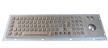 لوحة المفاتيح الصناعية مع لوحة التتبع المعدنية لوحة المفاتيح السلكية المعدنية