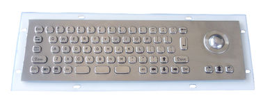 water resistant PS2, USB لوحة مفاتيح صناعيّ مع كرة التتبع لوحة أرقام numberic و fn مفتاح