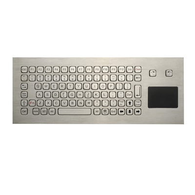 85 مفاتيح لوحة المفاتيح صدمات القوية قابل للغسل، لوحة الفولاذ المقاوم للصدأ مع لوحة اللمس