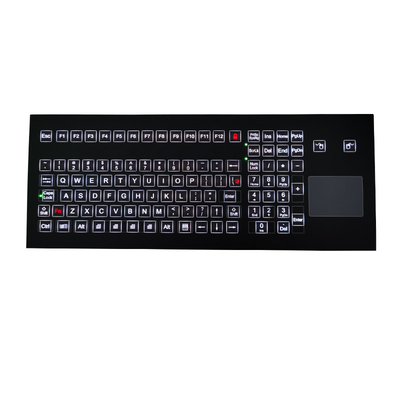 108 مفاتيح قوية لوحة المفاتيح غشاء صناعي تكنولوجيا مفتاح أومرون مع الإضاءة الخلفية