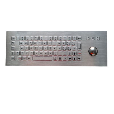 IP67 لوحة مفاتيح معدنية متينة مع كرة التتبع من الفولاذ المقاوم للصدأ