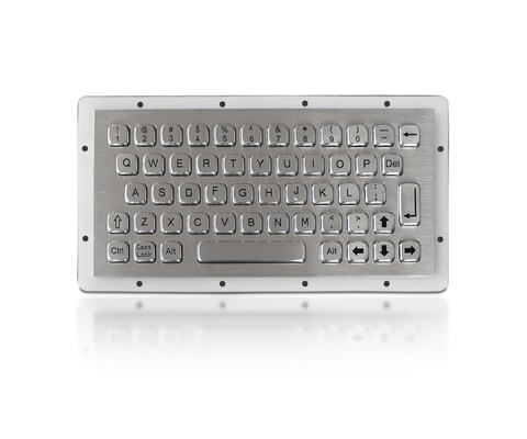 53 مفتاحًا مخصصًا لوحة مفاتيح Ss شديدة النحافة في لوحة مفاتيح معدنية مقاومة للماء مصنفة