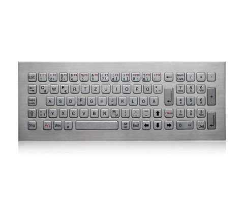 81 مفتاح لوحة مفاتيح الوسائط المتعددة لوحة مفاتيح معدنية صناعية قابلة للغسل للوحة المفاتيح المخصصة في الهواء الطلق
