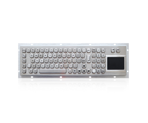 لوحة مفاتيح معدنية صناعية مع لوحة لمس مع واجهة USB أو PS2