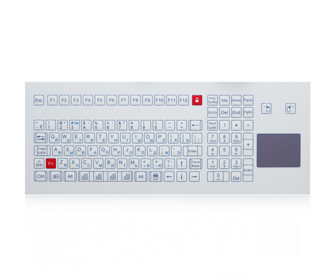 105 مفاتيح لوحة مفاتيح غشاء صناعي مع تخطيط روسي للوحة مفاتيح رقمية متكاملة