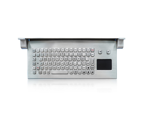 لوحة مفاتيح صناعية مقاومة للماء IP68 مع لوحة لمس للاستخدام في الهواء الطلق