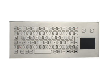 IP68 وعرة الصناعية لوحة المفاتيح المعدنية مع التمرير وظيفة مختومة لوحة اللمس