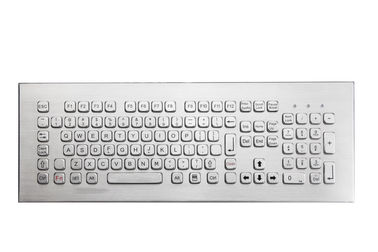 111 Keys Industrial Metal Keyboard 2.0mm Long Stroke لإدخال بيانات دقيقة / دقيقة