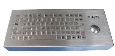 لوحة مفاتيح صناعية صغيرة الحجم من الفولاذ المقاوم للصدأ 84 مفتاحًا لسطح المكتب