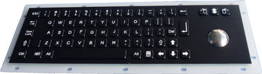 لوحة مخصصة جبل لوحة المفاتيح أسود التيتانيوم دعم PS2 / USB 2.0 مم مفتاح السفر