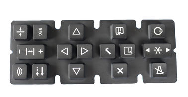 لوحة مفاتيح جبل لوحة مفاتيح مقاوم للماء 16 مفاتيح لا تحكم إلكترونيات مع وظيفة USB / PS2