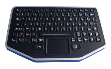 لوحة المفاتيح سطح المكتب سيليكون الصناعي ، لوحة المفاتيح سيليكون المطاط مع السكن الاختياري