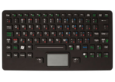 94 مفاتيح IP67 Ruggedized الخلفية الصناعية لوحة المفاتيح سيليكون مع لوحة اللمس الملمس مصفوفة FPC الكابلات
