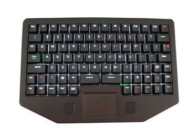91 مفاتيح IP68 البلاستيك الخلفية الضوئية محور لوحة المفاتيح الميكانيكية مع لوحة اللمس