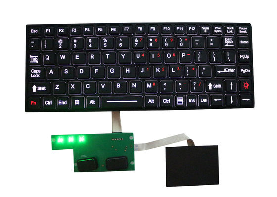 لوحة مفاتيح العلامة التجارية المحلية مع لوحة لمس درجة حرارة واسعة محلية منفصلة من الدرجة العسكرية