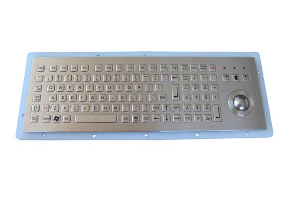 107 مفاتيح لوحة المفاتيح الصناعية كرة التتبع IP67 لوحة ديناميكية