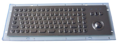 كشك لوحة المفاتيح الصناعية المعدنية المدمجة مع كرة التتبع القوية