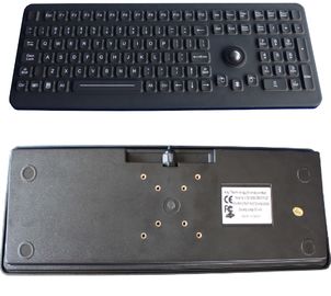 لوحة مفاتيح الكمبيوتر سيليكون الطبية الصناعية مع كرة التتبع القابلة للغسل