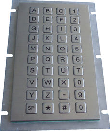 40 مفاتيح شكل مدمج دوت matric مفاتيح مسطحة لوحة المفاتيح المعدنية مع تصاعد اللوحة الخلفية