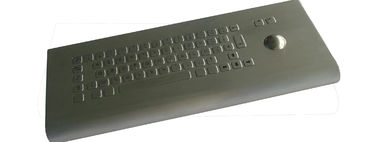 دليل الأوساخ ومقاومة للماء الديناميكي لوحة المفاتيح كشك المعادن مع كرة تصاعد أعلى مكتب