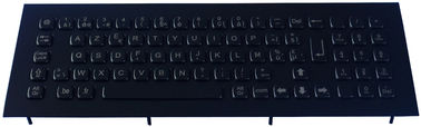لوحة مفاتيح معدنية سوداء وعرة متكاملة مع لوحة المفاتيح الرقمية