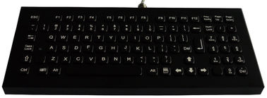 مكتبيّ أسود أسود معدن لوحة مفاتيح مع لوحة و fn مفتاح, لوحة مفاتيح معدنيّ