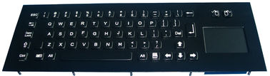 ultra thin IP65 حركيّ صناعيّ أسود معدن لوحة مفاتيح مخرب متحمّل مقاوم