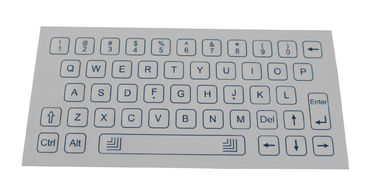 47 مفتاح شقة مخصصة قابل للغسل لوحات المفاتيح الصناعية مع قبة معدنية الكلور