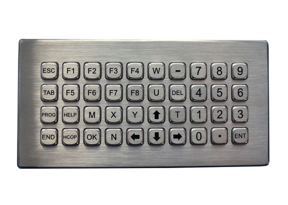 مقاوم للماء IP68 40 مفتاح لوحة المفاتيح الفولاذ المقاوم للصدأ نسخة سطح المكتب المنقولة