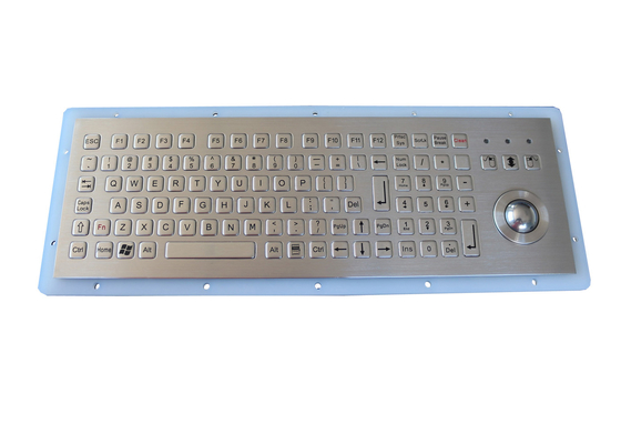IK09 لوحة مفاتيح مثبتة على اللوحة IP67 SUS304 مع كرة تعقب بصرية