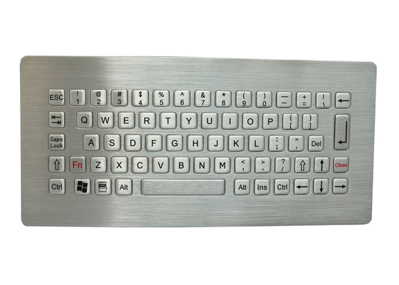 لوحة 304 لوحة مفاتيح من الفولاذ المقاوم للصدأ 68 مفتاح لوحة مفاتيح سلكية مقاومة للماء للخارجية