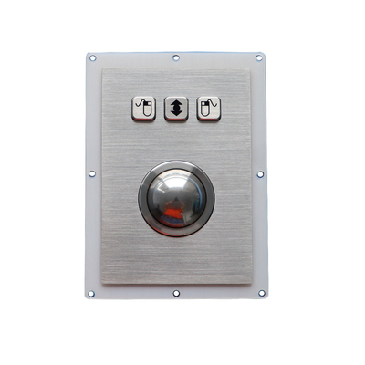 IP67 38mm الفولاذ المقاوم للصدأ تراكبال ماوس مع 3 أزرار معدنية