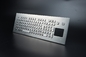لوحة مفاتيح صناعية معدنية من الفولاذ المقاوم للصدأ مع لوحة لمسة للكيوسك