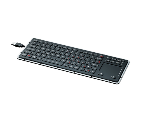 104 مفاتيح ترتيب مضاءة خلفيا لوحة مفاتيح USB لوحة مفاتيح EMC مع ABS Keycap