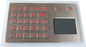 IP67 الصناعية لوحة المفاتيح مع جبل لوحة الإضاءة الخلفية لوحة اللمس للخارجية